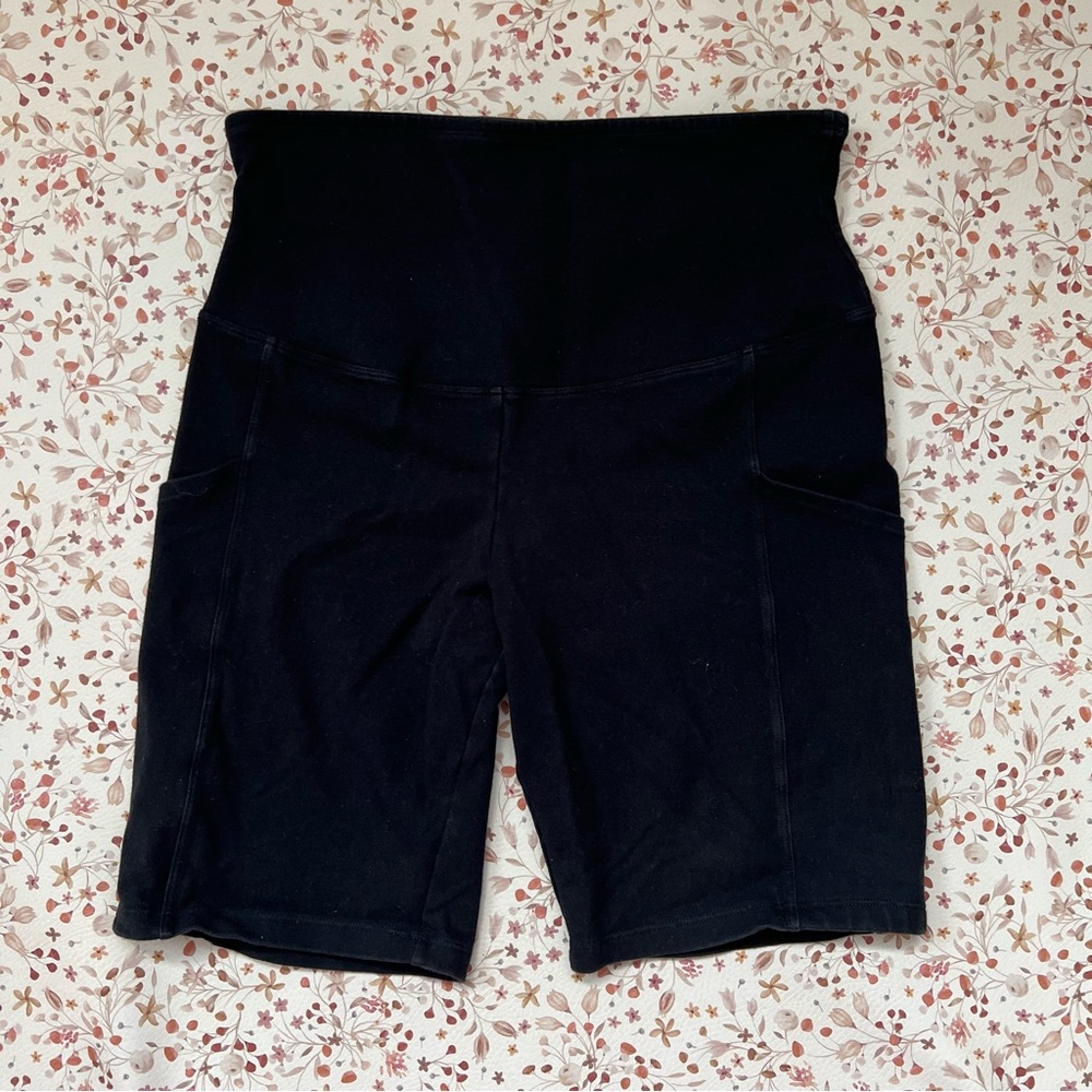 💗SOLD💗 Yummie Mel Cotton Stretch Shaping Biker Short with Pockets, Medium